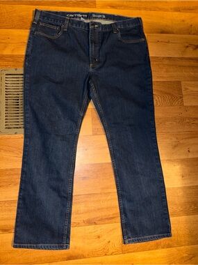 Carhartt Men's Straight Leg Dark Indigo Jeans